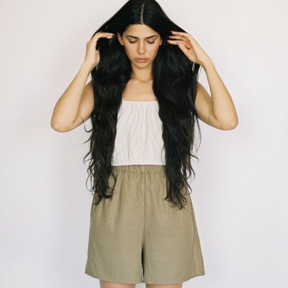 OZMA Tan Women's Shorts